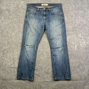 Levi's 527 Jeans Mens 31x30 (Actual 34x27) Slim Bootcut Denim Blue